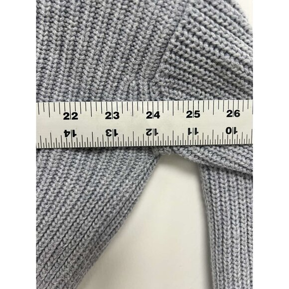 Tna Women's Gladstone Warm Cardigan Cotton Blend Long Sleeve Blue Size 1 A001482 - Picture 8 of 8